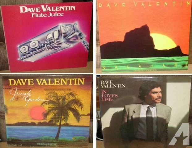 DAVE VALENTIN - 8 VINTAGE ALBUMS - WILL SELL ALL or ONE!