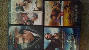 7- Movies on 4 DVD( good condition) (Vancouver)