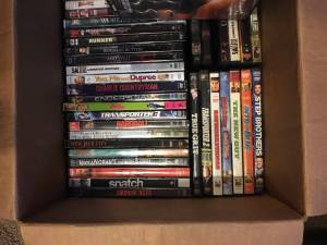 Box of dvds (Fruitport)