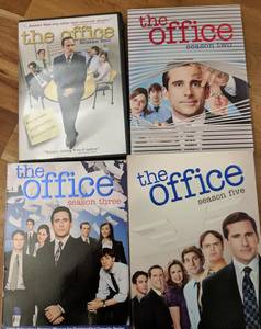 The Office: Seasons 1, 2, 3 and 5 DVD sets (Chico)