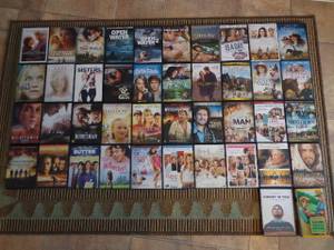 Variety of 41 DVD's and 1 VHS (Alexandria)
