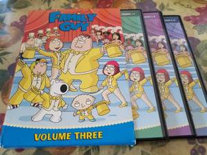 Family Guy Vol. 3 DVD (Episodes 1-13) w/Seth MacFarlane, Alex Borstein