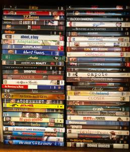 150+ DVDs (Capitol Hill)