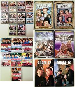 Television Series dvd box sets. (Olympia)