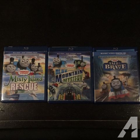 USED: Thomas & Friends combo Blu Ray and DVD combos (Set)