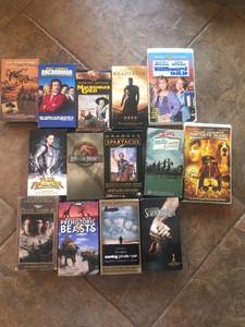 14 VHS movies (Carlton)