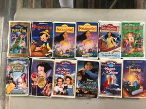 Disney VHS Bundle (Port Deposit)