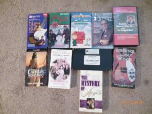 VHS Tapes FREE Beatles, Guitar, Religious (Zanesville)