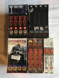 Two Hundred Twenty (220) VHS Videos + Sanyo VCR (Hartford area)