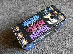 Original Version Star Wars Trilogy VHS Box Set-1995 (Hollywood)