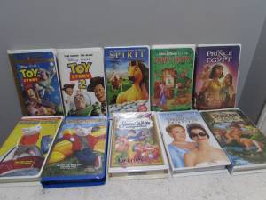 Disney VHS Movies Plus Others (10) (Olathe)