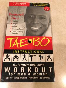 Tae-Bo VHS Set (Northfield, southern suburbs)