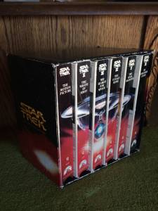 Star Trek VHS collection (Gardnerville)