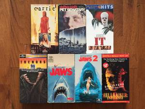 7 Classic Horror Films on VHS! (N. Columbus)