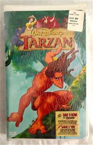 Walt Disney's Tarzan (VHS 2000) NEW Factory Sealed (ANDOVER)