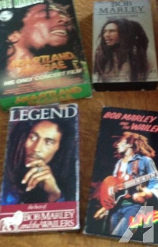 Bob Marley - 4 VHS Tapes