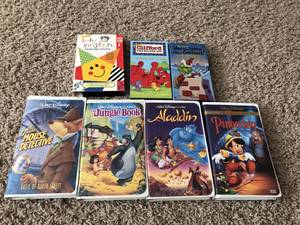 Disney VHS Lot (SE Aurora)