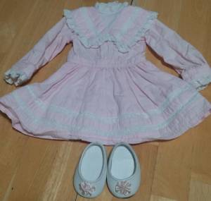 Darling RARE Retired American Girl Doll Nellie O'Malley Outfit & Hat!