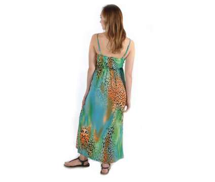 Brand New Leopard Print Maxi Dress