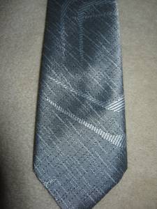 SERGIO VALENTE- USA made-80'S-VINT. TIES & Shimmery Gold bow tie ((far ne philly