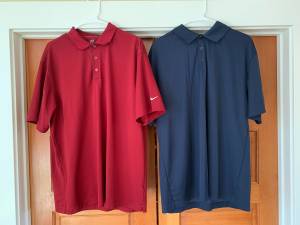 18 XL Golf Shirts, Nike Tiger Woods, Tour Performance, Puma