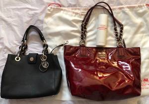 Authentic Michael Kors purse and Coach purse. (Midland)