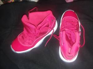Jordan 4.5y shoes bright red (Moclips)