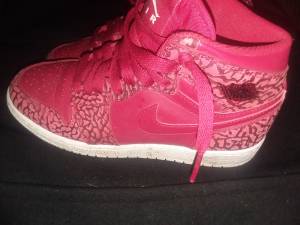 4.5 Air Jordan shoes red (Moclips)