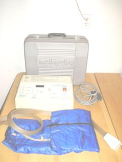 Talley Multipulse 1000 Compression Leg Jacket Therapy Unit With Case