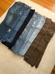 Jeans and khakis pants and shorts clothes (Florence)