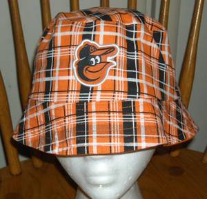 (4) Different Orioles Floppy Hats from Stadium Giveaways SGA O's (Laurel)
