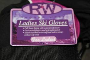 NEW - Ski Gloves, Men's & Women's, Med & Large (NW Wichita (13&Maize))