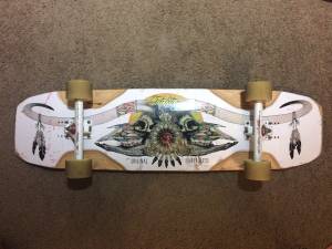 Longboard, Sliding Gloves & Helmet (Milwaukie)