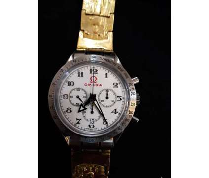 2018 OMEGA WATCH SPEEDMASTER WITH 116 gr 22CT SOLID GOLD JEWELRY
