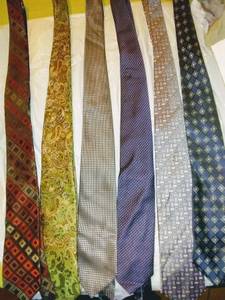 Men's ties lot of 13 (Terre Haute)