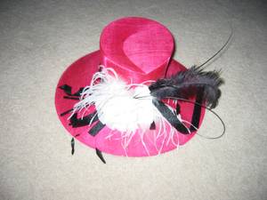 Ladies Designer Derby Hat, (Louisville)