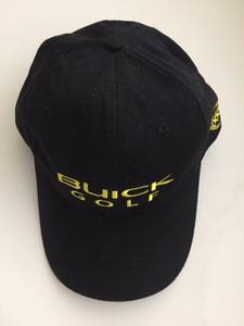 Vintage Buick Golf Black Twill Hat - Never Worn (Madison)