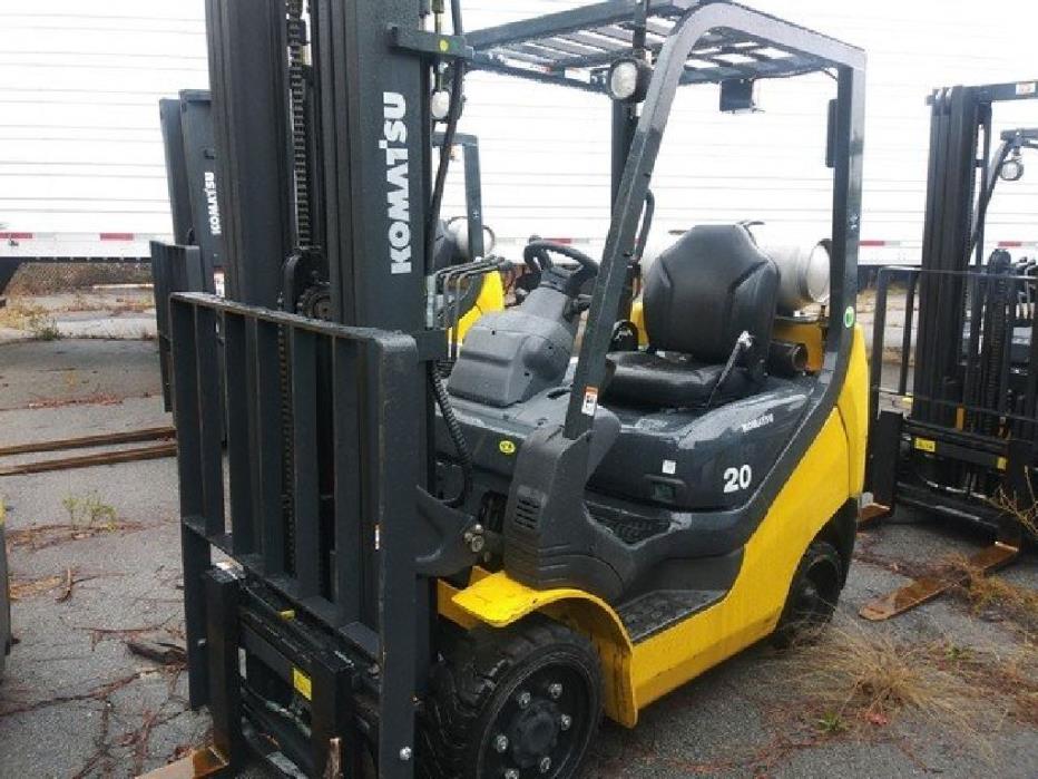 2017 Komatsu FG20ST-16 Forklift, 3,550 Cap RTR# 8113109-01