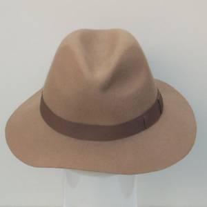 Hat - Wool Felt Light Brown (Santa Monica)