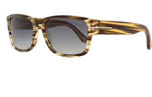 Tom Ford Mason Sunglasses Unisex Brown/Stripe (Chico)