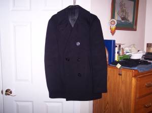 Authentic Navy Pea Coat (Shelton)