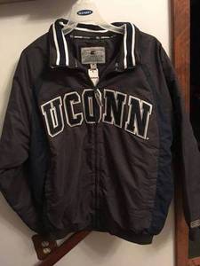 New with tags! UCONN coats, men's size M. 35.00 each (STAFFORD SPGS)