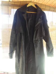 XXL LEATHER TRENCH COAT (Tucson mid town)