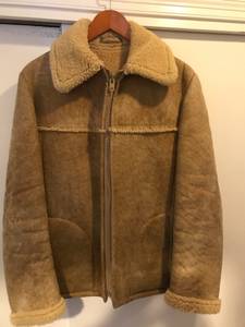 Vintage sheepskin coat