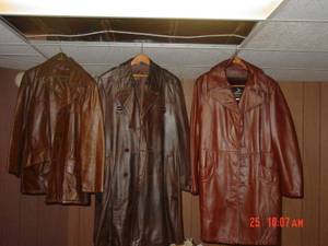 Men's leather coats (Carlisle, Pa.)