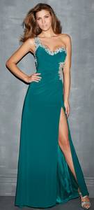 Less Than 1/2 Price! Beautiful Teal Dress, Prom, Formal, Size 0**