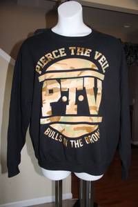 New Pierce The Veil - Bulls in the Bronx - Camo Sweatshirt (XL