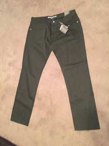 New With Tags Henry & William Olive Jeans (Essex)