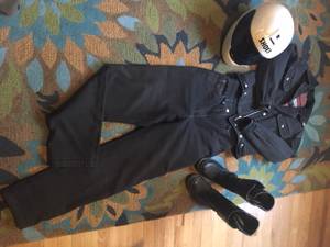 Motorcycle Apparel (BMW)- Womens Denim Jacket & Pants (Carson City)