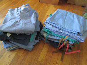 SCRUBS / 23 TOPS / 30 BOTTOMS (Shelby Township)